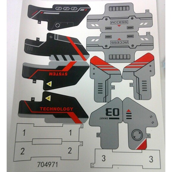 Sembo Block Model 704971 Well-e Robot Power Functions 611+ Pieces - Picture 7 of 7